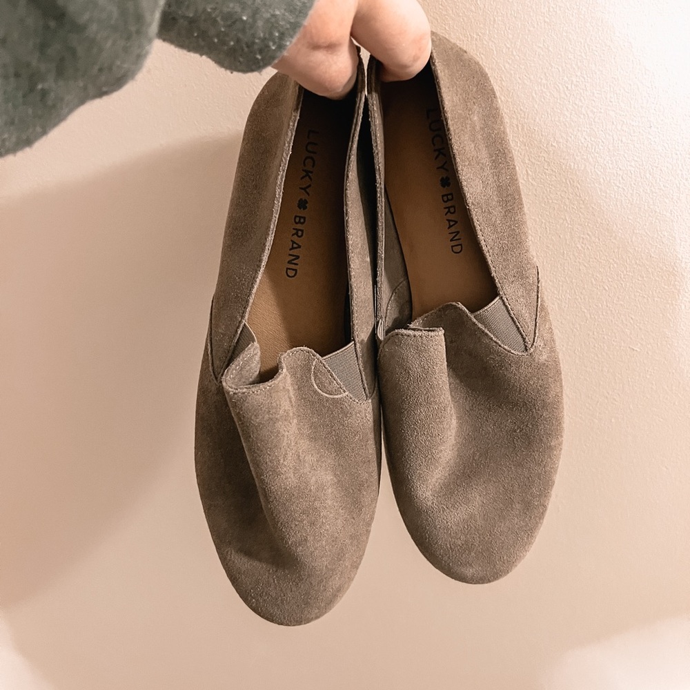 Lucky Brand Leather Flats